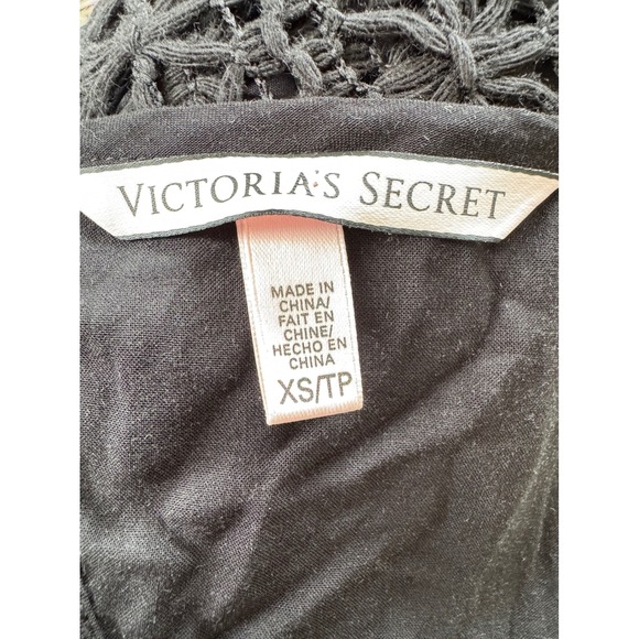 Victorias Secret Crochet trim Cover Up Sz XS - Picture 3 of 8